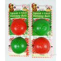 TPR Christmas Dog Toy Ball Squeaky Ball